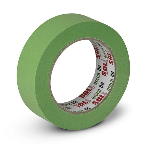 Soll Banda de mascare verde 80 C 36 mm x 50 m