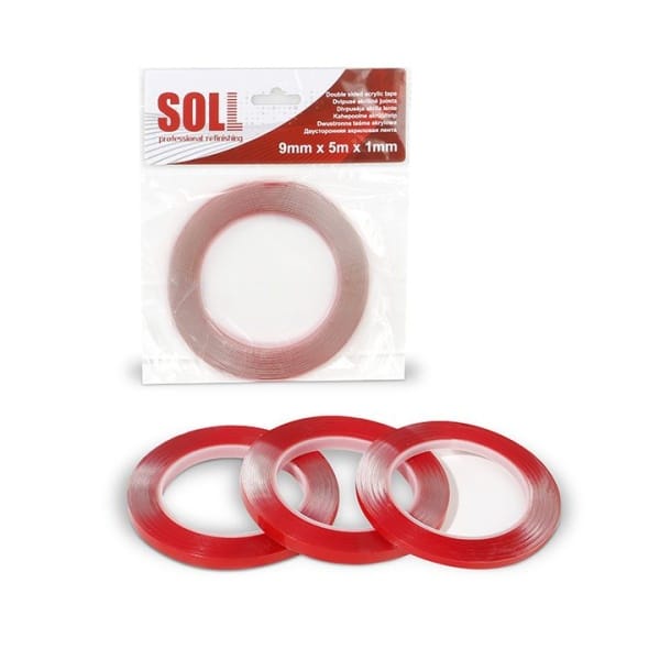 Soll Banda dubla adeziva acrilica 12 mm x 5 m x 1 mm