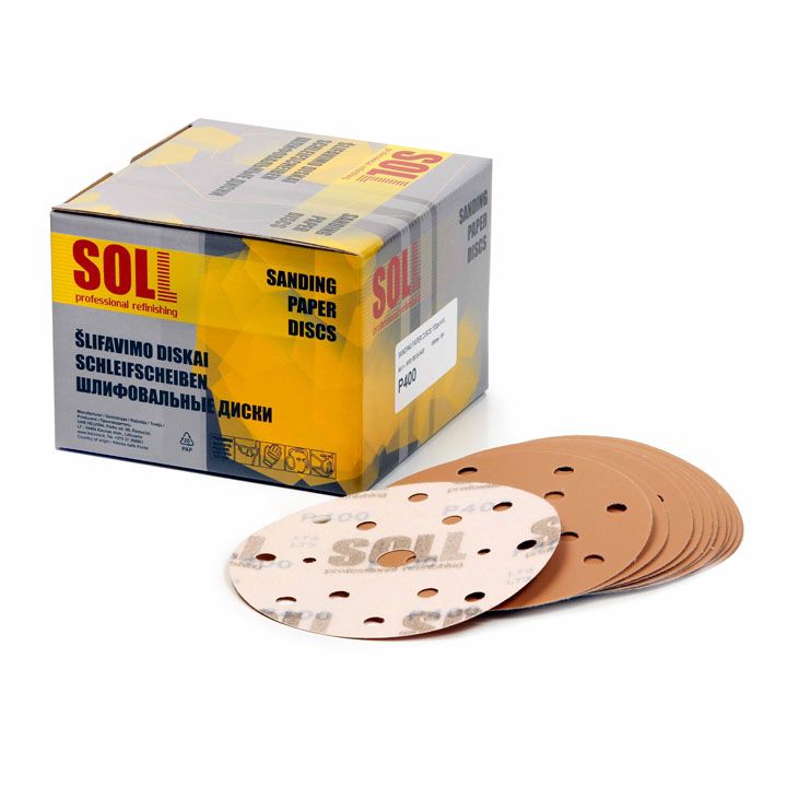 soll-disc-hartie-150-mm-15-orificii-p100-14109-1-1656070436 SOLL disc hartie 150 mm 15 orificii - P100 - imagine 1