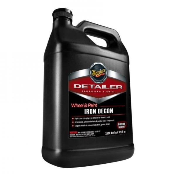 Solutie decontaminare caroserie si jante Meguiar's D1801 Wheel and Paint Iron Decon 3.78L