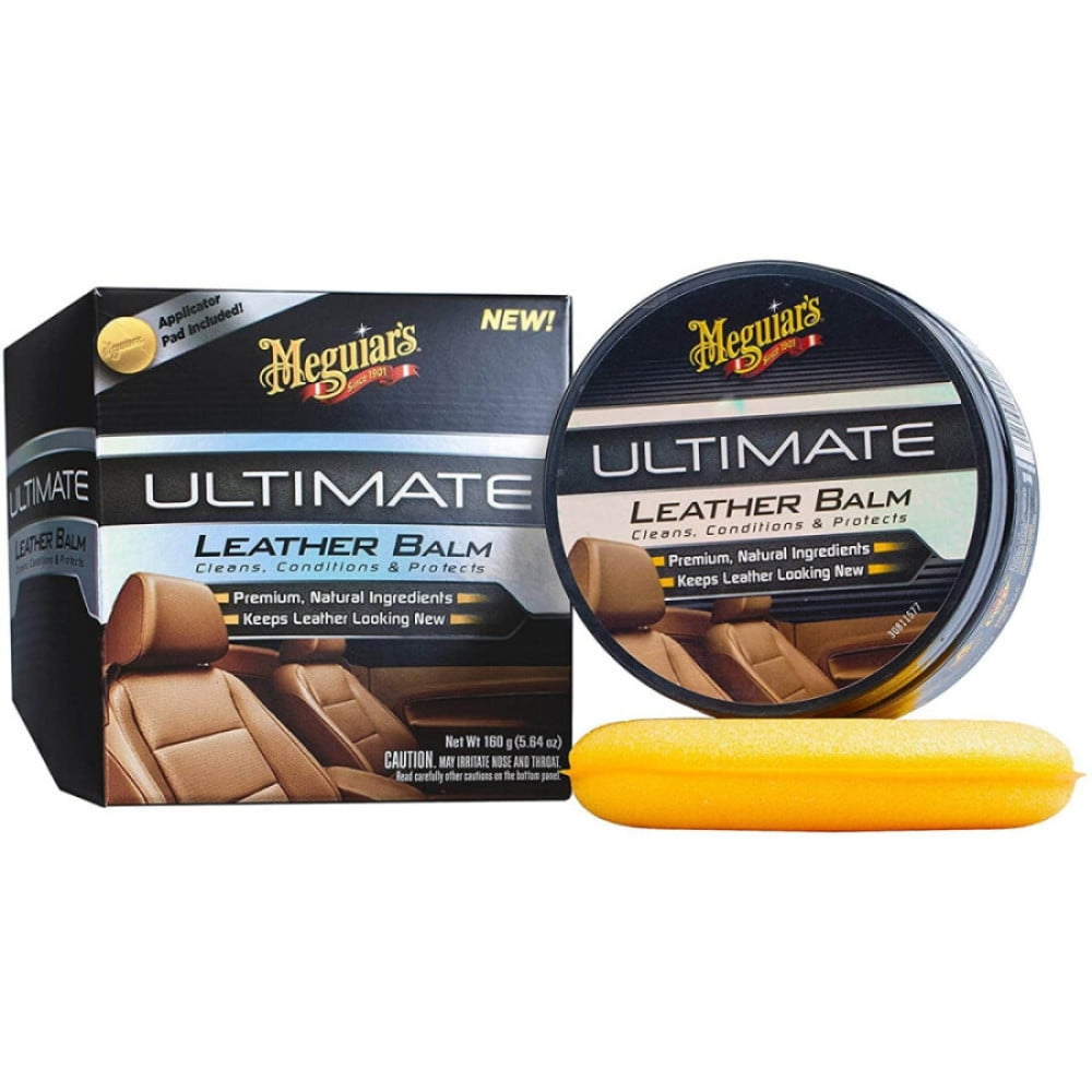 solutie_hidratare_piele_meguiar_s_ultimate_leather_balm_160gr_carhub Crema hidratare piele Meguiar's Ultimate leather Balm 160gr, G18905 - imagine 1