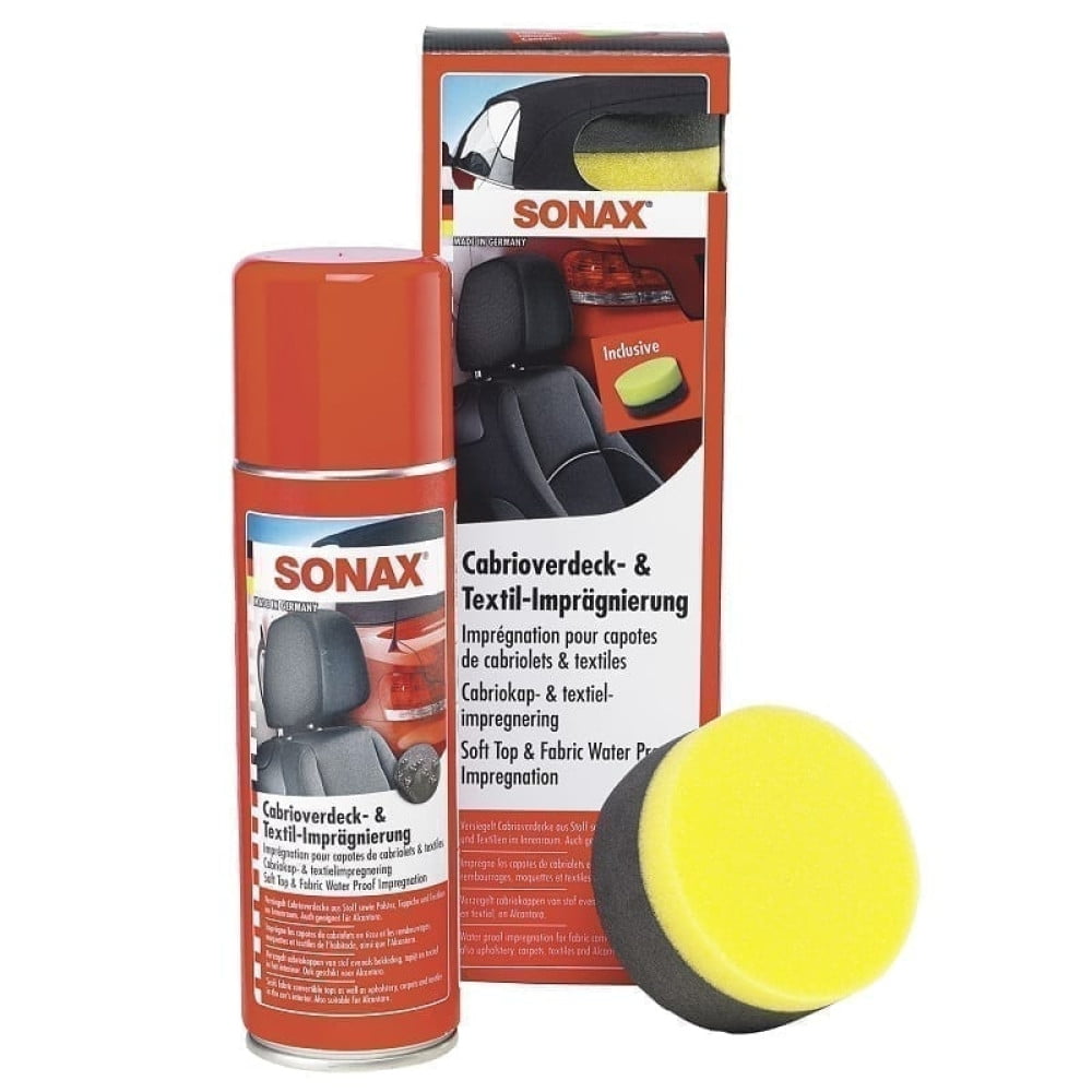 solutie_impermeabilizare_soft-top_si_textil_sonax_300ml_310200_carhub Solutie impermeabilizare plafon decapotabila si material textil Sonax 300ml, 310200 - imagine 1