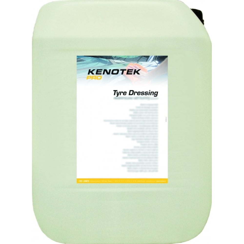 tyre_dressing Kenotek Tyre Dressing, Solutie intretinere cauciuc si plastic 5L - imagine 1