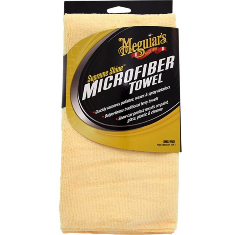 x2010 Prosop microfibra 40x60cm - Supreme Shine Microfiber Towel Meguiar's X2010 - imagine 1