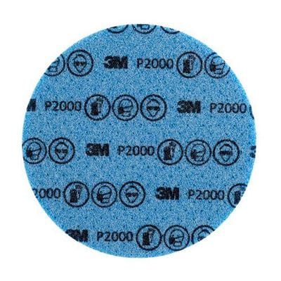 braziv_flexibil_3m_hookit_abrasive_foam_p2000_75mm_carhub_101664033ae793777 Disc abraziv flexibil 3M Hookit Abrasive Foam P2000, 75mm - imagine 1