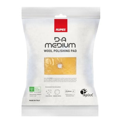 carhub_pad_blana_mediu_pentru_orbitala_rupes_medium_wool_polishing_pad_160mm Pad blana mediu pentru orbitala Rupes Medium Wool Polishing Pad, 160mm - imagine 1