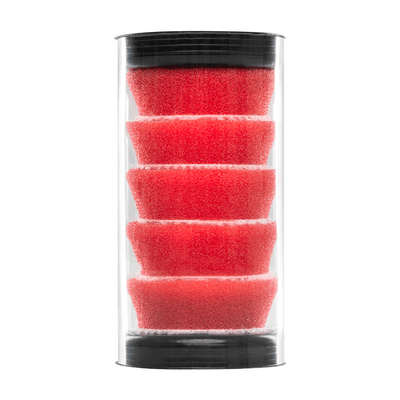 carhub_padpolishmediumredewocar45mm Burete polish mediu Ewocar Red Medium Pad 45mm, set 5 bucati - imagine 1