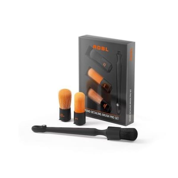 Pensule detailing profesionale pentru interior si exterior ADBL, set 3 buc.