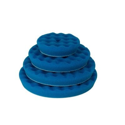 lurit_pentru_rotativa_rupes_waffle_coarse_albastru_carhub_888264033bc24282d Burete polish abraziv valurit pentru rotativa Rupes Waffle Coarse, albastru - imagine 1