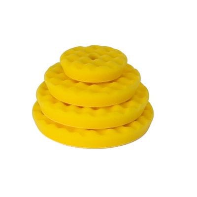 n_valurit_pentru_rotativa_rupes_waffle_fine_galben_carhub_653364033bc636ca2 Burete polish mediu fin valurit pentru rotativa Rupes Waffle Fine, galben - imagine 1