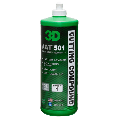 Pasta polish abraziva 3D AAT 501 Cutting Compound, 946ml - imagine 1