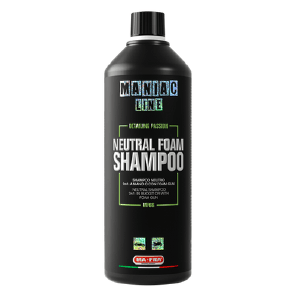 Spuma activa cu ph neutru foarte concentrata MANIAC NEUTRAL FOAM SHAMPOO DUAL 1L